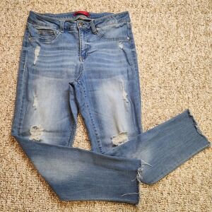 Jennifer Lopez Jeans | Super Skinny Distressed Denim | Women's Size 8